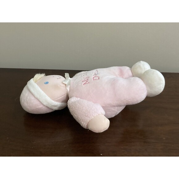 Soft Dreams My First Doll Plush Pink Doll Rattle Plush 9 Inches - Picture 5 of 11